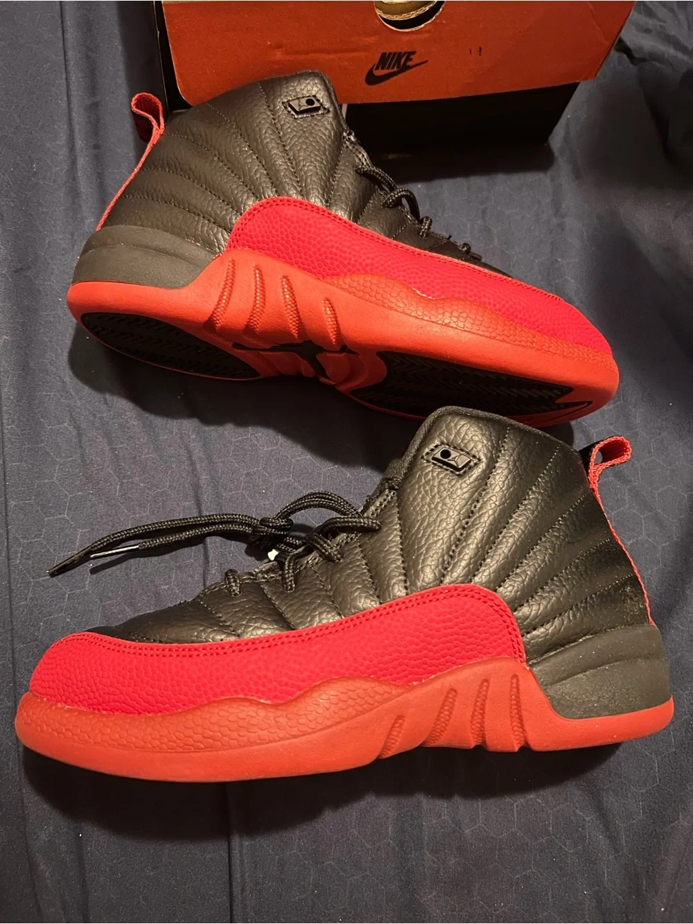 Nike Jordan 12 Retro Sneakers - Black/Red